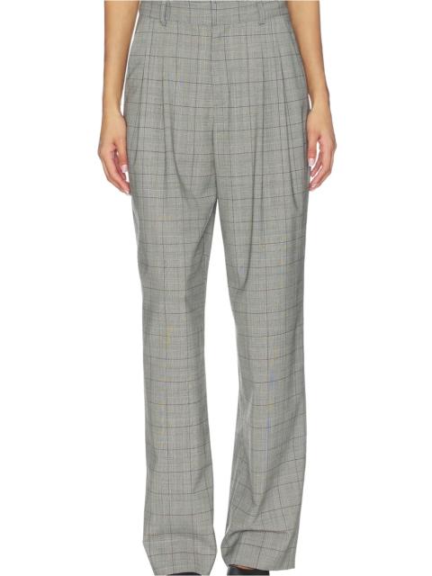 Monse Double Waistband Tailored Wide Leg Pant