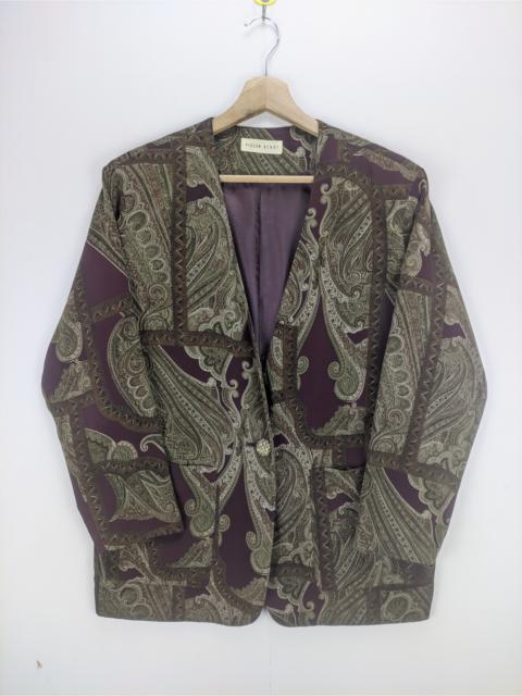 Other Designers Vintage - Steals🔥Vintage Blazer Paisley Acetate/Silk