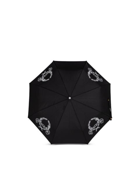 Moschino logo-motif umbrella