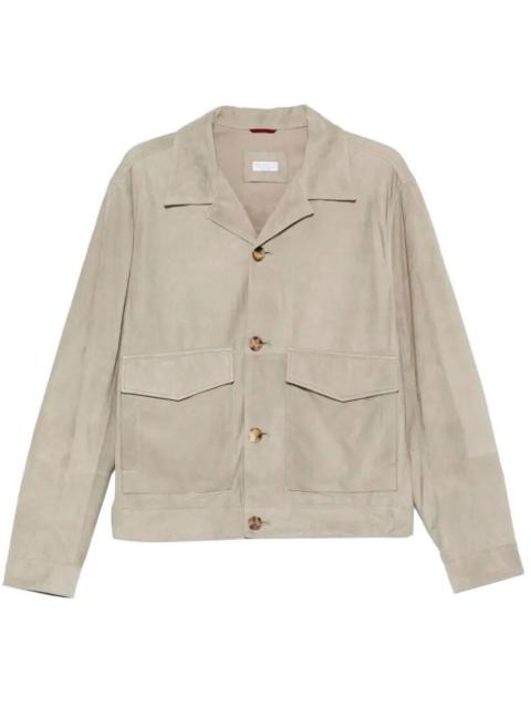 Brunello Cucinelli Brunello Cucinelli Men Suede Jacket