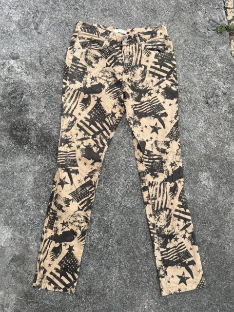 Other Designers Japanese Brand - Full Print Browny Japanese Brand Skinny Jeans