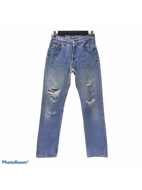 Levi's Vintage 80s Levis 501 Distressed Denim Jeans