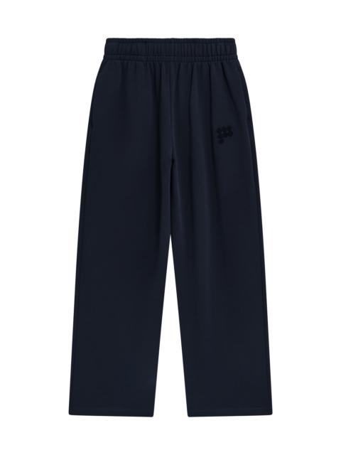 PANGAIA Womens Straight Leg Track Pants - Midnight Navy