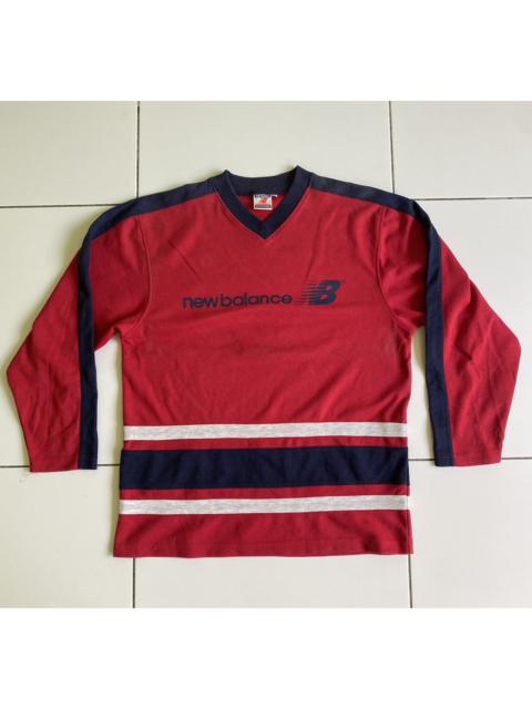 New Balance Vintage New Balance v neck Sweater’s