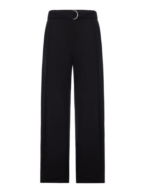 Loewe Loewe Women High-Waisted Tailored Wool Trousers