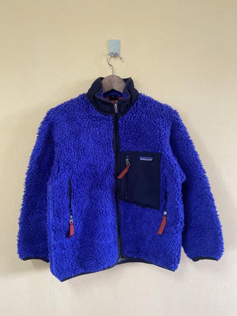 Patagonia VINTAGE PATAGONIA SHERPA JACKET FOR KIDS SIZE M