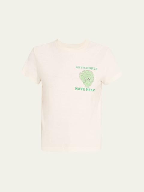 RE/DONE Artichokes Classic Tee
