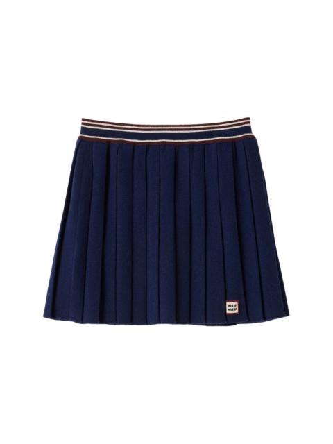 Miu Miu Miu Miu Blue Skirts - Pleated Skirts Women