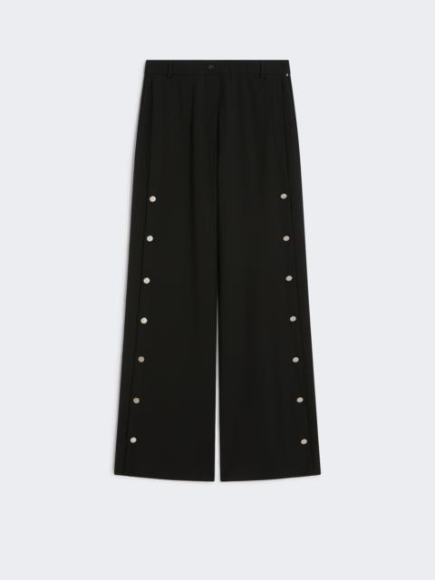 Sportmax EDERE Button-up wool trousers