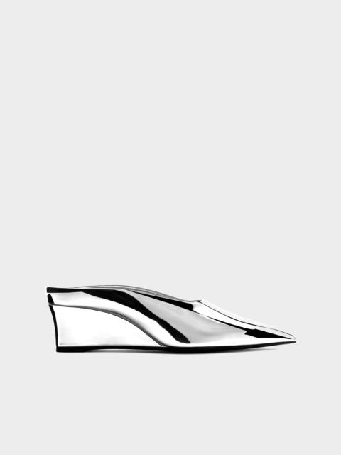 SIMONMILLER Pointed Gala Wedge In Silver