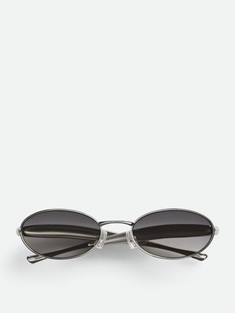 Bottega Veneta Sardine Oval Sunglasses