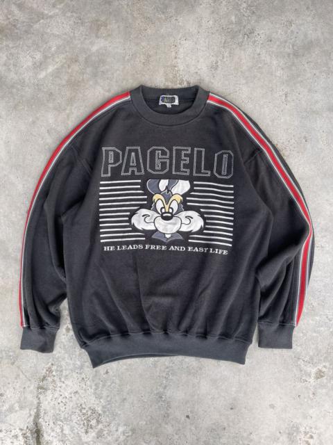 Other Designers Japanese Brand - Pagelo Embroidery Crewneck pullover