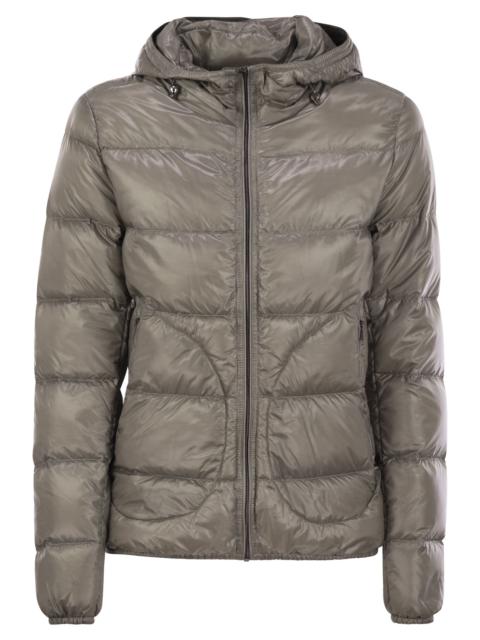 Herno Women Ultralight Nylon Down Bomber Jacket