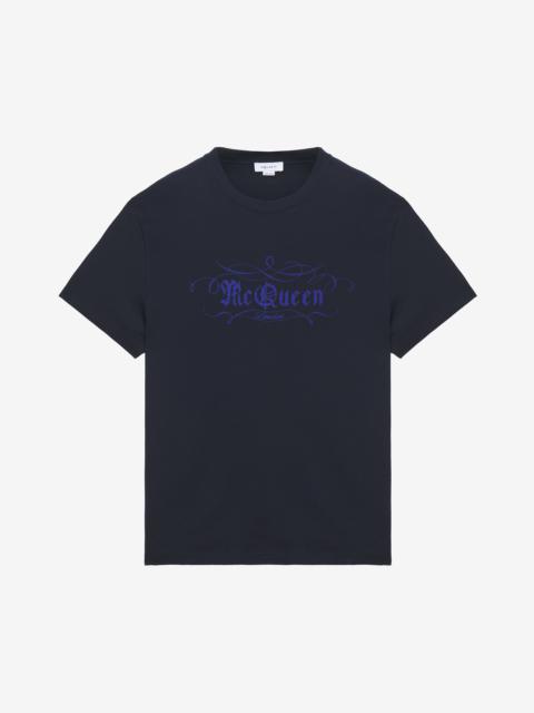 Alexander McQueen McQueen Script Print T-shirt