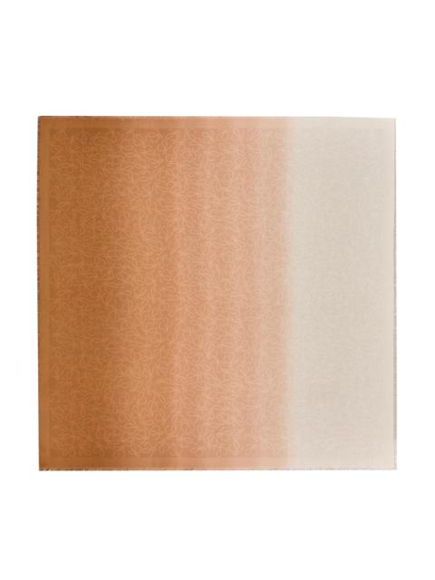Loewe Loewe Women Loewe L Allover Light Motif Silk And Wool Scarf