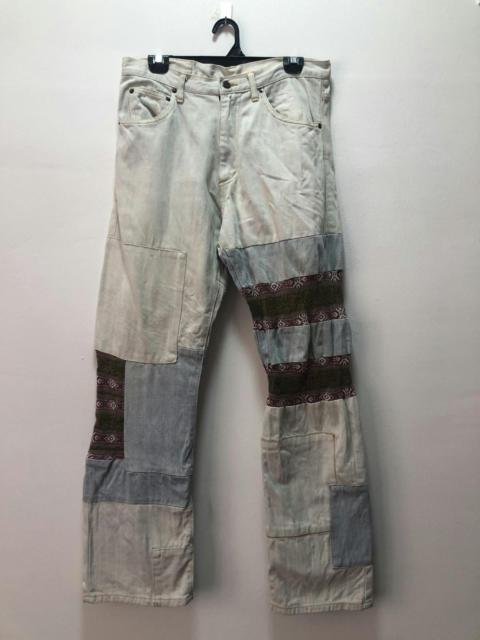 Other Designers Japanese Brand - REVOLVER Denim Pants Japan SS2004 Patchwork Hysteric
