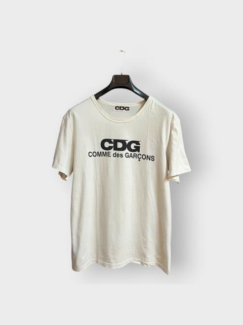 Other Designers CDG by Comme des Garcons - ARCHIVAL! 2010s Comme Des Garçons CDG Logo Tee (L)
