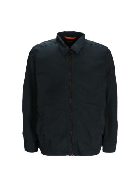 zip-up shirt