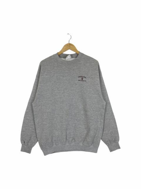 Other Designers Vintage - VINTAGE INDIANA UNIVERSITY SMALL LOGO SWEATSHIRT PULLOVER