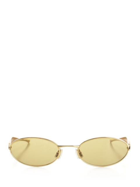 Bottega Veneta Bottega Veneta Women "Sardine" Oval Sunglasses