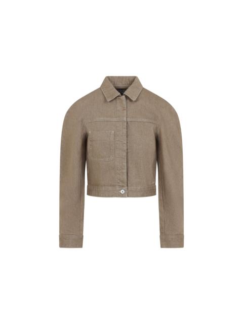 JACQUEMUS Jacquemus Ovalo Cargo Jacket Women