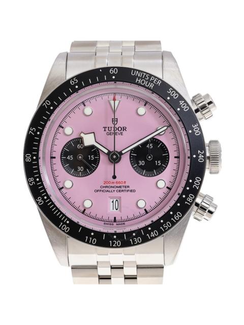 TUDOR Tudor Black Bay Chronograph Automatic Chronometer Pink Dial Men's Watch M79360N-0019