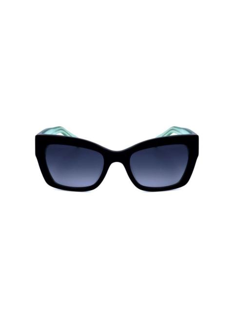 Other Designers Kate Spade Ladies Black Cat Eye Sunglasses VALERIA/S