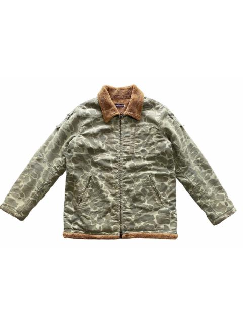 Other Designers Camo - Kriff Mayer Camouflage Like Bape Sherpa Fleece Lined Jacket