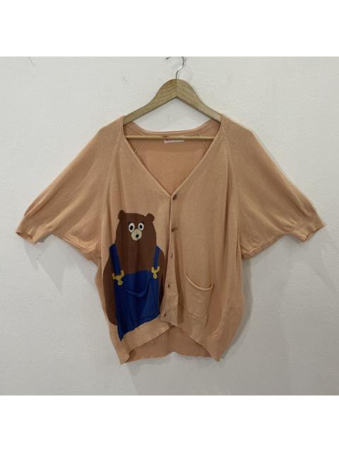 Other Designers Vintage Ne-net By Issey Miyake Cartoon Unisex Cardingan