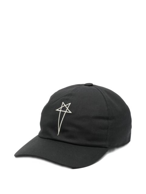 Rick Owens DRKSHDW Rick Owens Drkshdw Embroidery Cap