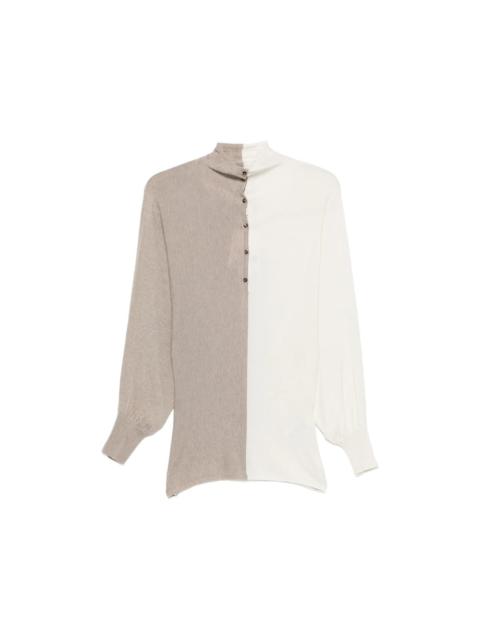 JACQUEMUS Jacquemus Neutrals Tops - Blouses Women