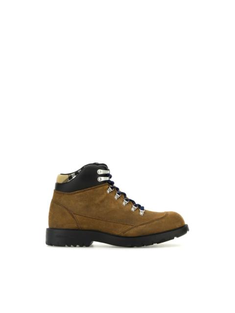 Burberry BURBERRY Moor Brown Suede Ankle Boots New & Authentic (Men's