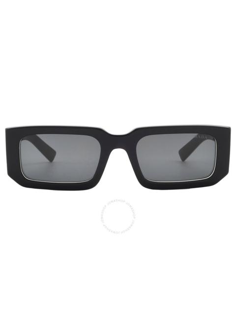 Prada Prada Dark Grey Rectangular Men's Sunglasses PR 06YS 09Q5S0 53