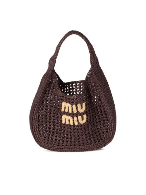 interwoven tote bag