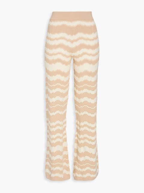 Missoni Crochet-knit flared pants