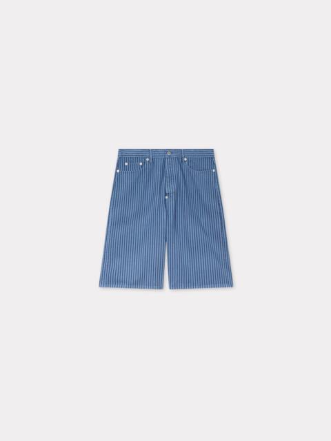 KENZO 'KENZO Coast Lines' straight short in Japanese denim