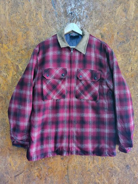Other Designers Japanese Brand - Bear Zipper Flannel Jacket Wool