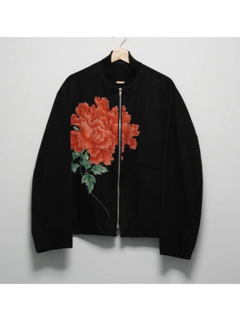 Yohji Yamamoto Yohji Yamamoto1996SS peony flower zipper jacket flower and boy