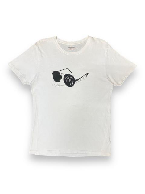 Other Designers Vintage - Y2K BAND TEE LENNON YOKO ONO ART GLASSES BY BAGS ONE ARTS