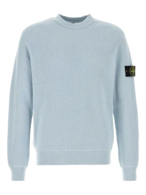 Stone Island Ribbed Soft Organic Cotton Crewneck