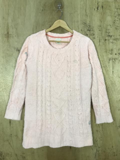 Other Designers Homespun Knitwear - Pique Soft Faux Fur Cable Knit Sweater