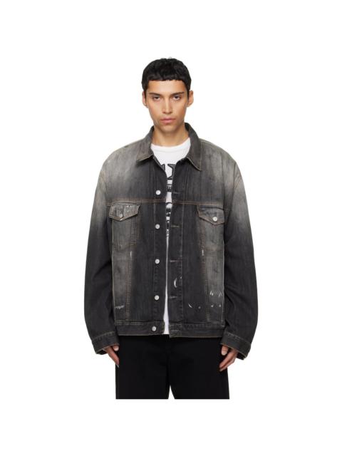 Acne Studios Black Oversized Denim Jacket