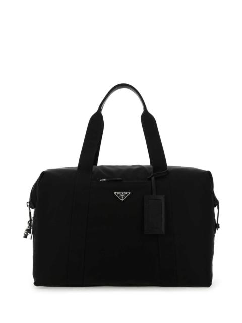 Prada Prada Men Black Nylon Travel Bag