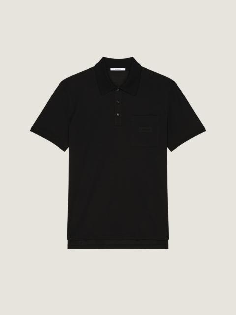 Givenchy POLO IN COTTON WITH GIVENCHY PATCH