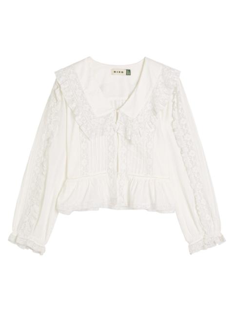RIXO Rixo Maribelle Cotton top
