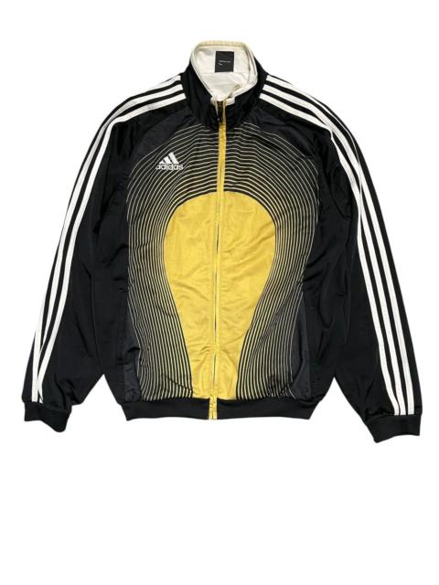 adidas VTG Adidas Predator 2006 Black/Gold Soccer Track Jacket
