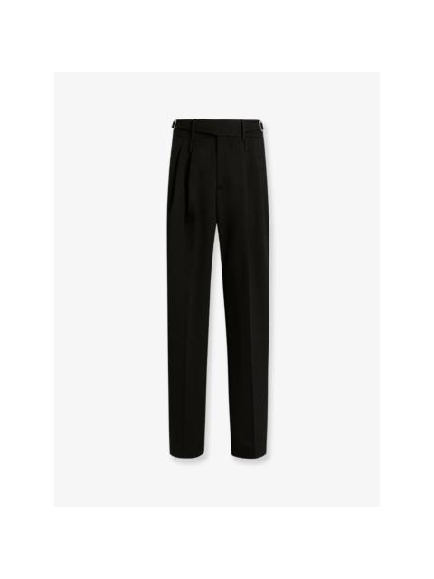 Dolce & Gabbana DOLCE & GABBANA Black Virgin Wool Trousers New & Authentic (