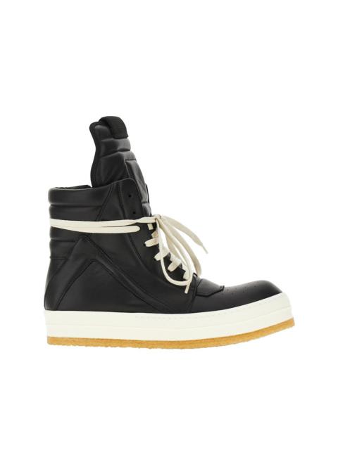 【関税＆送料込み】Rick Owens Woman'S Creep Geobasket Rick Owens CREEP GEOBASKET LEATHER SNEAKERS | rboutique