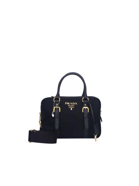 Prada Logo Nylon Top Hand Bag Women