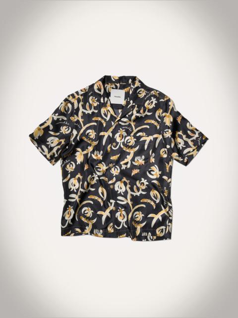 Nanushka Printed Silk Twill Shirt